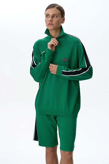 Jumper with stripes - BRUSNIKA Women Clothes