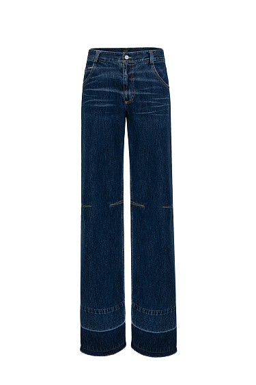 Straight leg faded jeans - BRUSNIKA Women Clothes