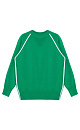Knit jumper with contrast lines - BRUSNIKA. Women clothes