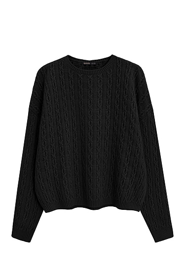 Cable-knit jumper - BRUSNIKA Women Clothes