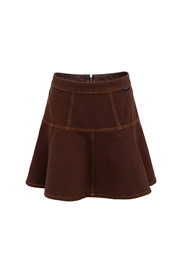 Denim mini skirt - BRUSNIKA Women Clothes