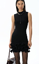 Mini dress with flounces - BRUSNIKA. Women clothes