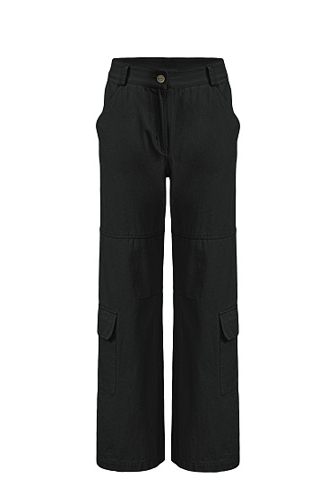 Denim cargo pants - BRUSNIKA Women Clothes