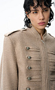 Wool jacket-doloman - BRUSNIKA. Women clothes