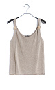 Top with lurex and decorative straps - BRUSNIKA. Women clothes