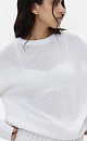 jumper with holographic sequins - BRUSNIKA. Women clothes