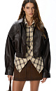 Voluminous bomber jacket - BRUSNIKA. Women clothes