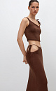 Accent cutout skirt - BRUSNIKA. Women clothes