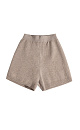 Mini wool and cashmere shorts - BRUSNIKA. Women clothes