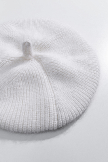 beret made of raccoon down - BRUSNIKA Women Clothes