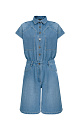 Cropped denim jumpsuit - BRUSNIKA. Women clothes