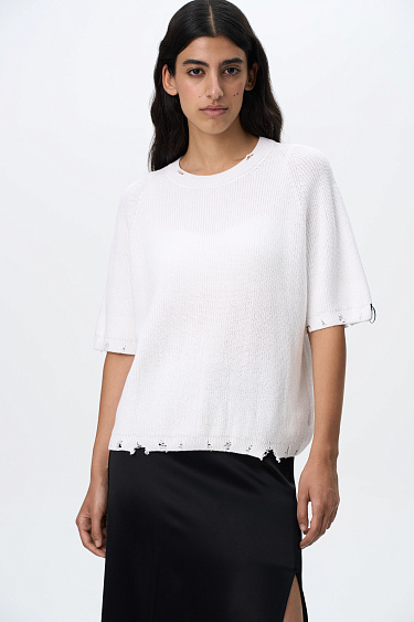 100% cotton T-shirt - BRUSNIKA Women Clothes