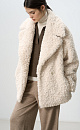 Faux fur coat - BRUSNIKA. Women clothes