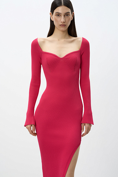 Knit viscose dress - BRUSNIKA Women Clothes