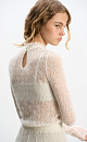 Openwork midi dress - BRUSNIKA. Women clothes
