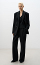 Classic polyviscose trousers - BRUSNIKA. Women clothes