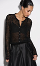 Lace cardigan with sequins - BRUSNIKA. Women clothes