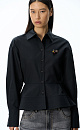 shirt with a ruffle - BRUSNIKA. Women clothes