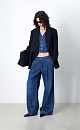 Denim suit with vest - BRUSNIKA. Women clothes
