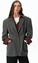 A jacket with darts at the waist - BRUSNIKA. Women clothes