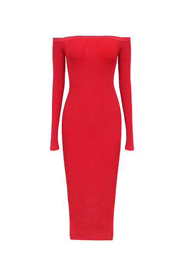 Off-the-shoulder dress - BRUSNIKA Women Clothes