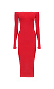 Off-the-shoulder dress - BRUSNIKA. Women clothes