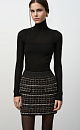Textured tweed mini skirt - BRUSNIKA. Women clothes