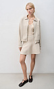 Knitted bomber jacket with zipper - BRUSNIKA. Women clothes