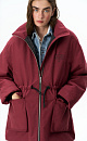 Parka with synthetic filling and an additional collar - BRUSNIKA. Women clothes