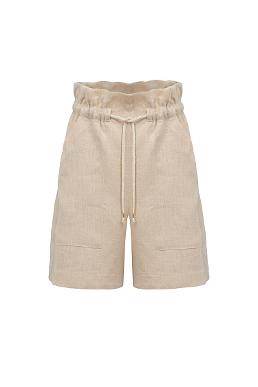Linen shorts - BRUSNIKA Women Clothes