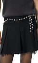 Wool mini skirt - BRUSNIKA. Women clothes