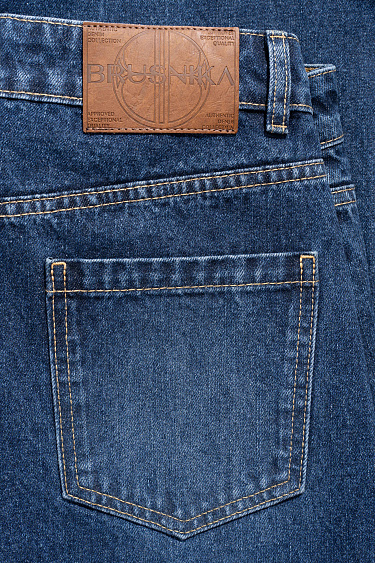 Straight jeans - BRUSNIKA Women Clothes