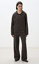 Trousers with a wide belt - BRUSNIKA. Women clothes