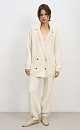 Cable knit jogger pants - BRUSNIKA. Women clothes