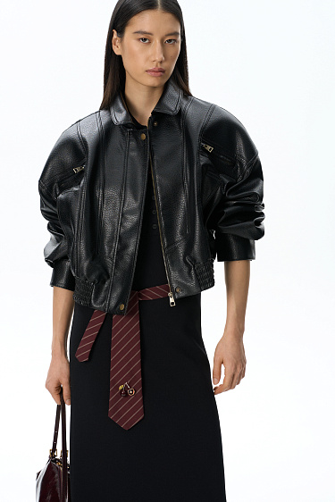 Voluminous bomber jacket - BRUSNIKA Women Clothes