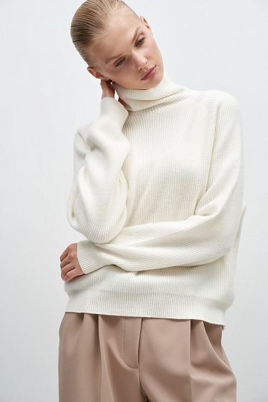 Wool and cashmere blend jumper - BRUSNIKA Women Clothes