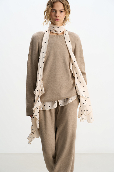 Cashmere and wool jumper - BRUSNIKA Women Clothes