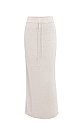 Linen maxi skirt - BRUSNIKA. Women clothes