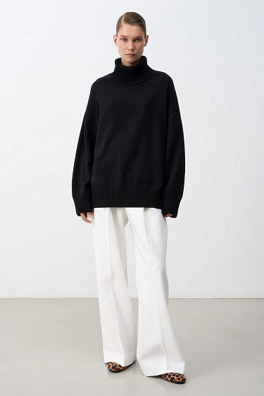 High collar jumper - BRUSNIKA Women Clothes