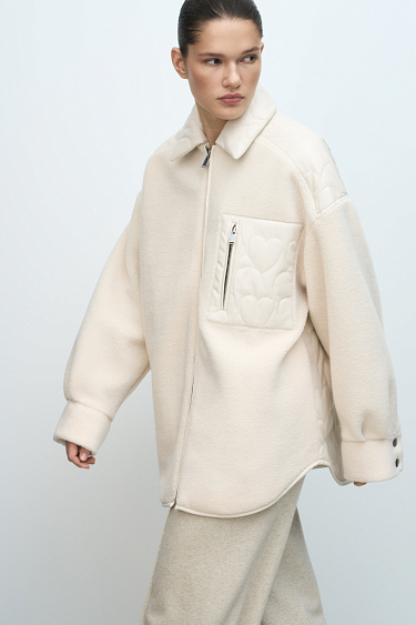Faux-fur jacket - BRUSNIKA Women Clothes