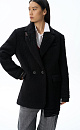 Single-breasted wool jacket - BRUSNIKA. Women clothes