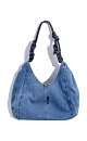 Denim drawstring bag - BRUSNIKA. Women clothes