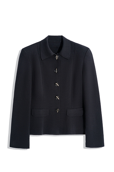 Fitted merino wool jacket - BRUSNIKA Women Clothes