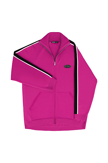 Bomber jacket with stripes - BRUSNIKA Women Clothes