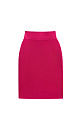 Knitted viscose mini skirt - BRUSNIKA. Women clothes