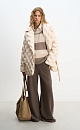 Wrap down jacket - BRUSNIKA. Women clothes
