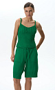 Cotton top with thin straps - BRUSNIKA. Women clothes