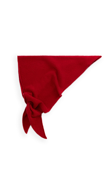 Fox-fur headscarf - BRUSNIKA Women Clothes