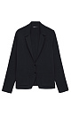 Single-breasted merino wool jacket - BRUSNIKA. Women clothes