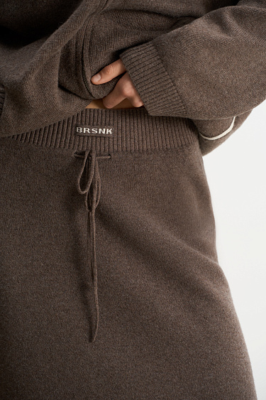 Cashmere and wool skirt - BRUSNIKA Women Clothes